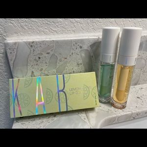 KAB Cosmetics Lemon and Lime Lip Oil Duo